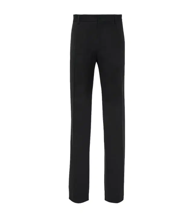 Dolce & Gabbana Wool-blend straight pants