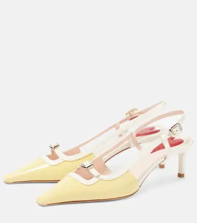 Roger Vivier Viv' Canard patent leather slingback pumps | Thumbnail 2 Roger Vivier Viv' Canard patent leather slingback pumps | Thumbnail 2