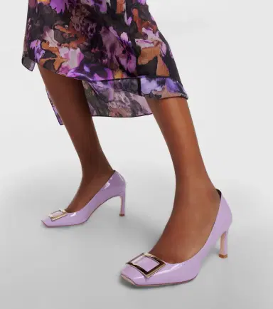 Roger Vivier Trompette 70 patent leather pumps | Thumbnail 3