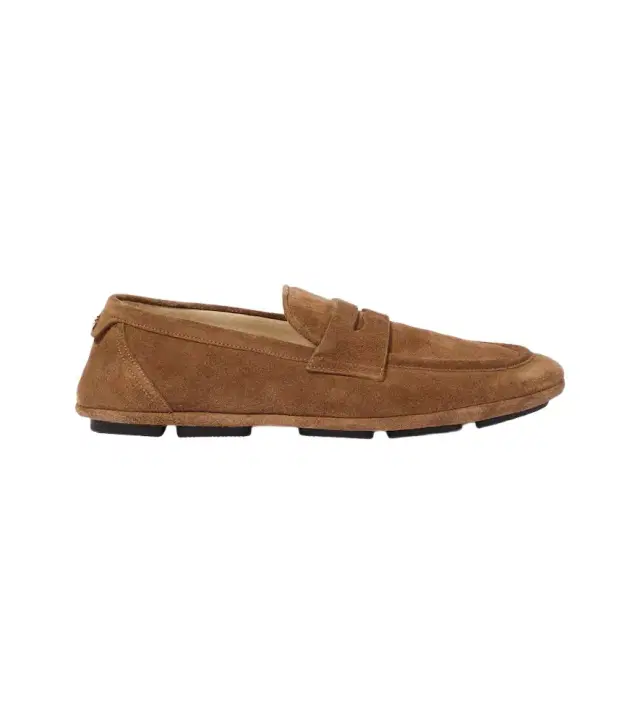 Dolce & Gabbana Suede penny loafers