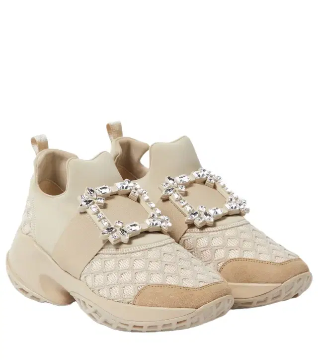 Roger Vivier Viv Run embellished sneakers