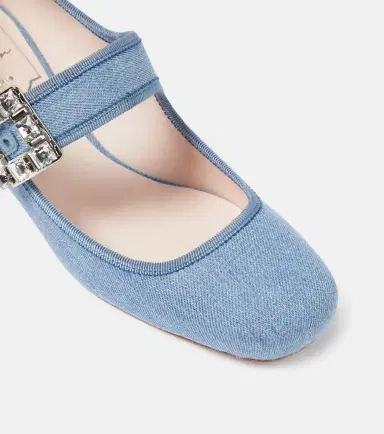 Roger Vivier Très Vivier Strass Buckle Babies Mary Jane pumps | Thumbnail 4 Roger Vivier Très Vivier Strass Buckle Babies Mary Jane pumps | Thumbnail 4