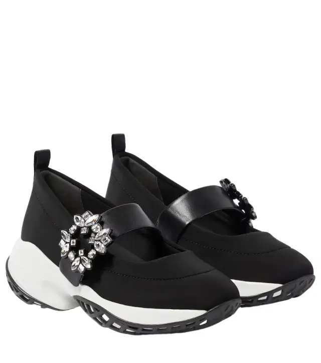 Roger Vivier Viv' Match embellished sneakers