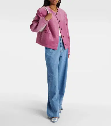 Roger Vivier Viv' In The City leather-trimmed pumps | Thumbnail 5 Roger Vivier Viv' In The City leather-trimmed pumps | Thumbnail 5
