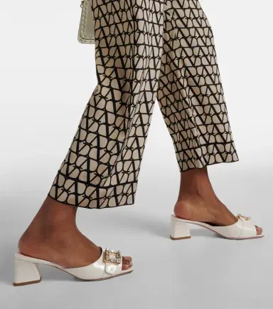 Roger Vivier BikiViv embellished patent leather mules | Thumbnail 5 Roger Vivier BikiViv embellished patent leather mules | Thumbnail 5