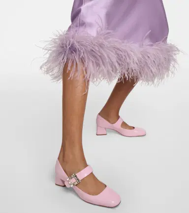Roger Vivier Très Vivier Strass Babies 45 leather pumps | Thumbnail 5 Roger Vivier Très Vivier Strass Babies 45 leather pumps | Thumbnail 5