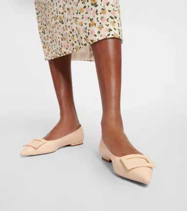 Roger Vivier Gommettine Ball patent leather ballet flats | Thumbnail 2