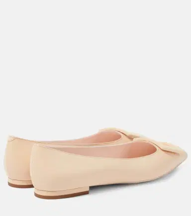Roger Vivier Gommettine Ball patent leather ballet flats | Thumbnail 4