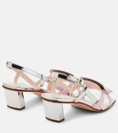 Roger Vivier Belle Vivier 45 patent leather sandals | Thumbnail 6 Roger Vivier Belle Vivier 45 patent leather sandals | Thumbnail 6