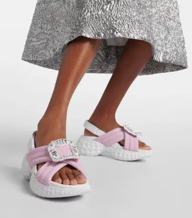 Roger Vivier Viv' Run Light embellished sandals | Thumbnail 3 Roger Vivier Viv' Run Light embellished sandals | Thumbnail 3