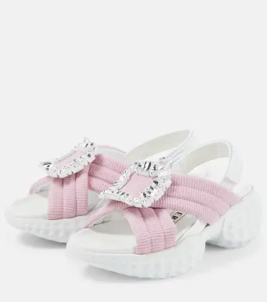 Roger Vivier Viv' Run Light embellished sandals | Thumbnail 4 Roger Vivier Viv' Run Light embellished sandals | Thumbnail 4