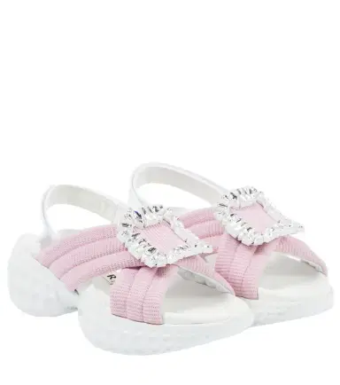 Roger Vivier Viv' Run Light embellished sandals | Thumbnail 1 Roger Vivier Viv' Run Light embellished sandals | Thumbnail 1