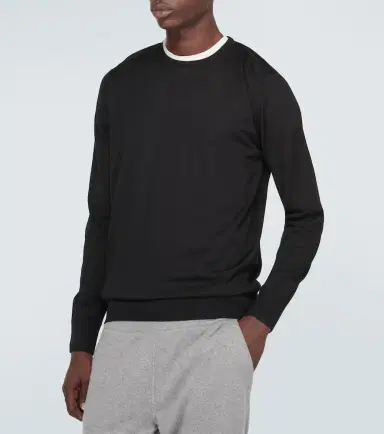 Loro Piana Knitted virgin wool top | Thumbnail 2 Loro Piana Knitted virgin wool top | Thumbnail 2