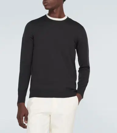 Loro Piana Knitted virgin wool top | Thumbnail 3