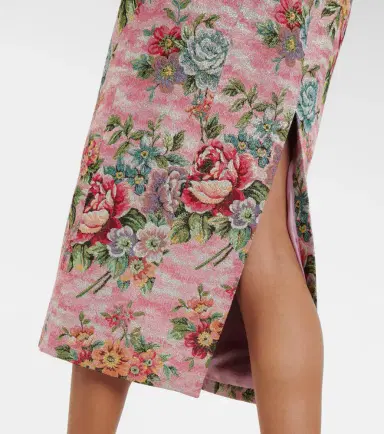 Markarian Floral bustier midi dress | Thumbnail 2