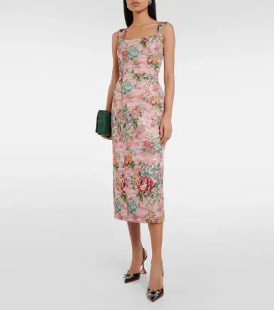 Markarian Floral bustier midi dress | Thumbnail 5