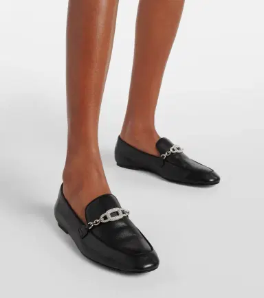 Roger Vivier Embellished leather loafers | Thumbnail 2