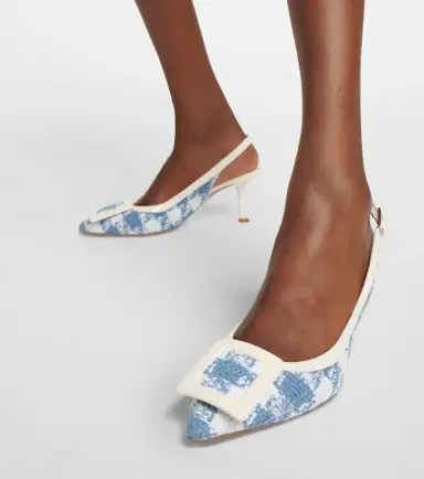 Roger Vivier Viv In The City 65 slingback pumps | Thumbnail 2 Roger Vivier Viv In The City 65 slingback pumps | Thumbnail 2