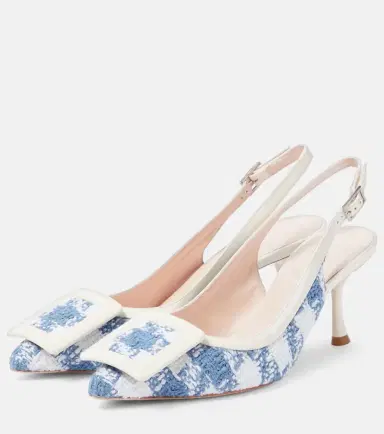 Roger Vivier Viv In The City 65 slingback pumps | Thumbnail 5 Roger Vivier Viv In The City 65 slingback pumps | Thumbnail 5
