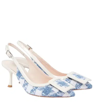Roger Vivier Viv In The City 65 slingback pumps | Thumbnail 1 Roger Vivier Viv In The City 65 slingback pumps | Thumbnail 1