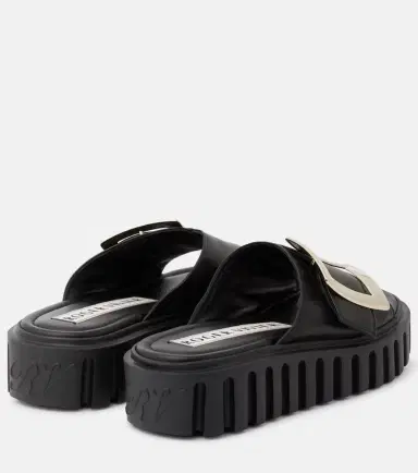 Roger Vivier Viv' Go Thick leather mules | Thumbnail 2