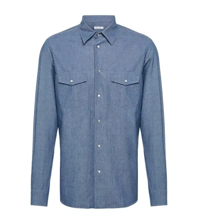 Loro Piana Thomas denim shirt