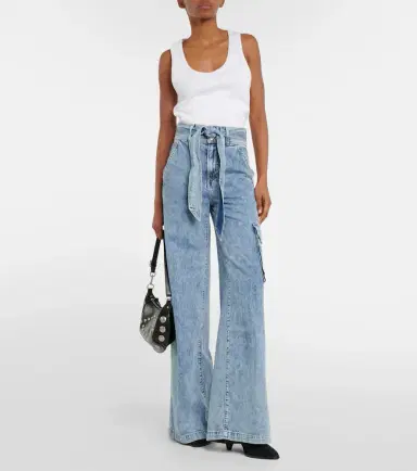 Veronica Beard Belisa high-rise cargo jeans | Thumbnail 5