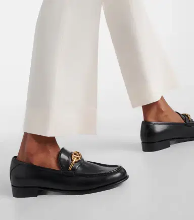 Valentino Crêpe Couture mid-rise straight pants | Thumbnail 5 Valentino Crêpe Couture mid-rise straight pants | Thumbnail 5