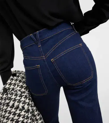 Veronica Beard Carson cropped flared jeans | Thumbnail 7