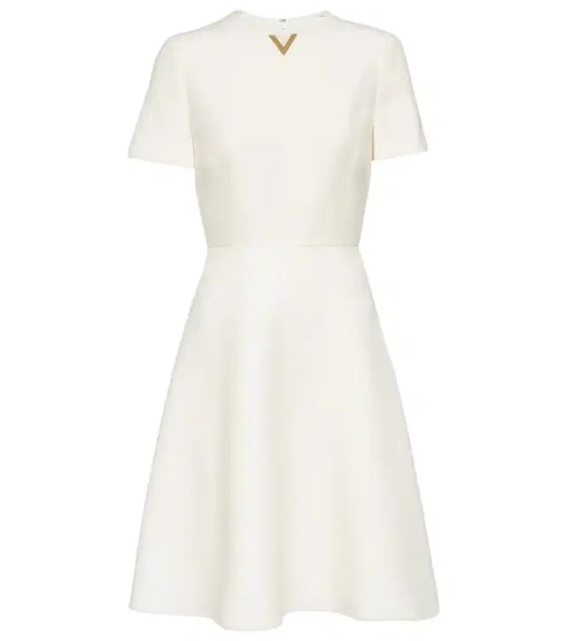 Valentino Wool and silk minidress