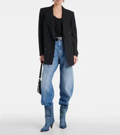 Isabel Marant Rouxa denim ankle boots | Thumbnail 2