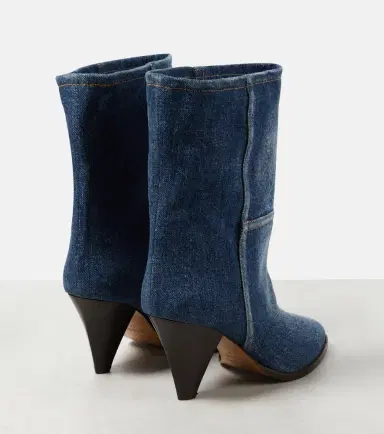 Isabel Marant Rouxa denim ankle boots | Thumbnail 4