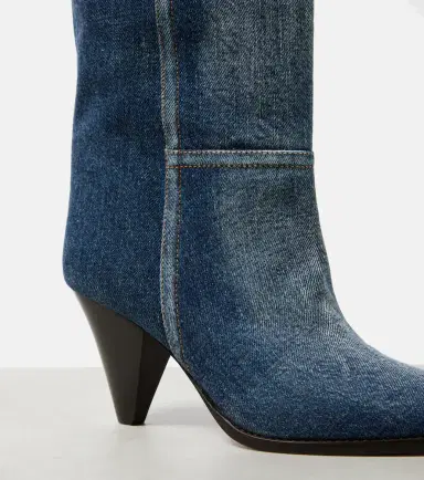 Isabel Marant Rouxa denim ankle boots | Thumbnail 6