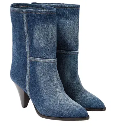 Isabel Marant Rouxa denim ankle boots | Thumbnail 1
