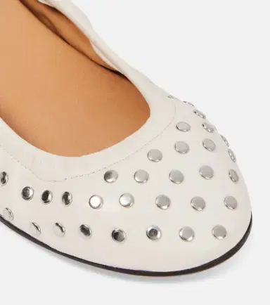 Isabel Marant Belna leather ballet flats | Thumbnail 4