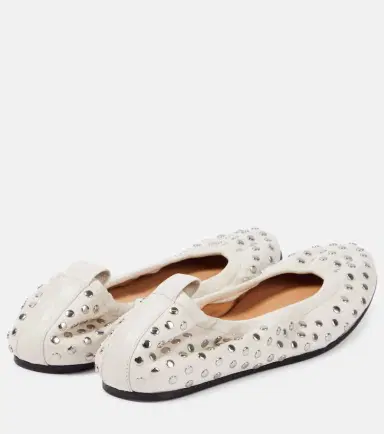 Isabel Marant Belna leather ballet flats | Thumbnail 5