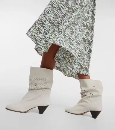 Isabel Marant Reachi suede ankle boots | Thumbnail 3