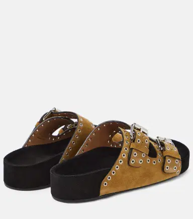 Isabel Marant Lennyo studded suede sandals | Thumbnail 2 Isabel Marant Lennyo studded suede sandals | Thumbnail 2