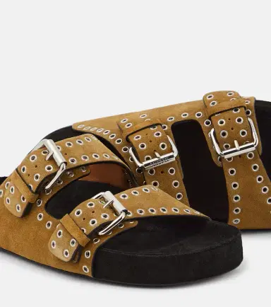 Isabel Marant Lennyo studded suede sandals | Thumbnail 3 Isabel Marant Lennyo studded suede sandals | Thumbnail 3