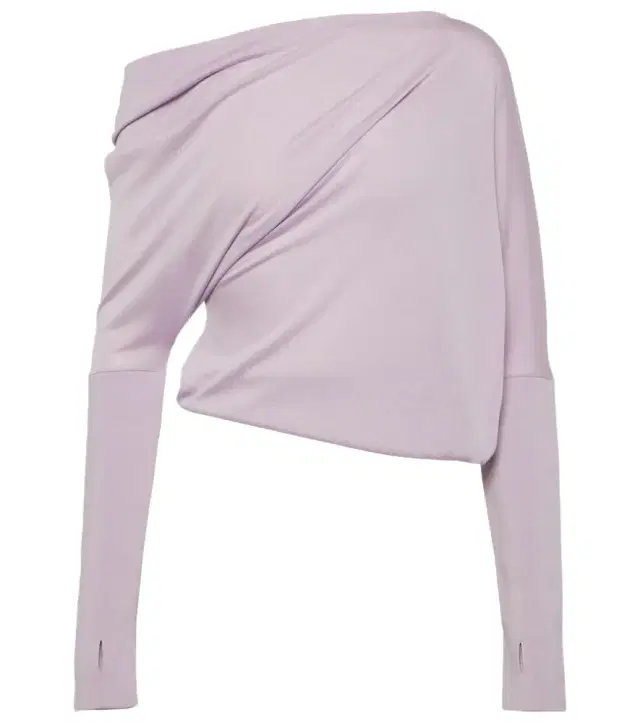 Tom Ford Off-shoulder cashmere and silk sweater