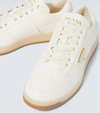 Prada Downtown logo leather sneakers | Thumbnail 6 Prada Downtown logo leather sneakers | Thumbnail 6