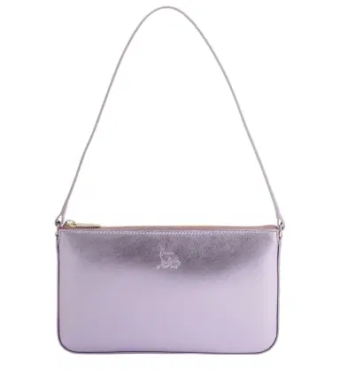 Christian Louboutin Loubila metallic leather shoulder bag | Thumbnail 1