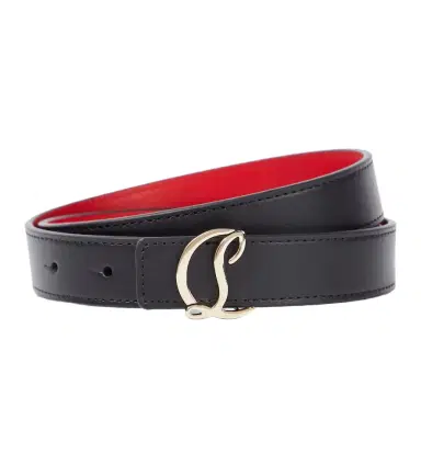 Christian Louboutin CL Logo leather belt | Thumbnail 1