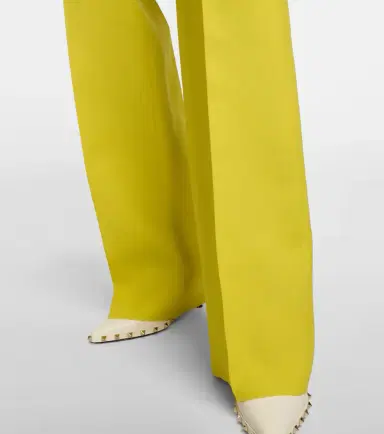 Valentino Crêpe Couture high-rise straight pants | Thumbnail 2 Valentino Crêpe Couture high-rise straight pants | Thumbnail 2