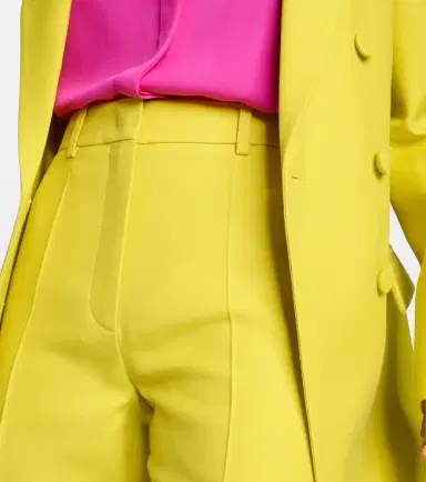 Valentino Crêpe Couture high-rise straight pants | Thumbnail 6 Valentino Crêpe Couture high-rise straight pants | Thumbnail 6