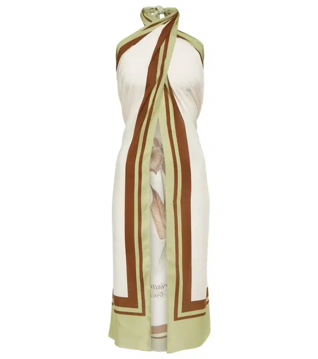 ADRIANA DEGREAS Arisaema halterneck top