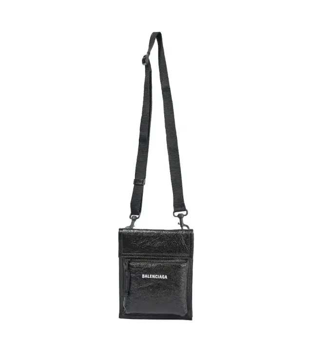 Balenciaga Explorer leather pouch with strap
