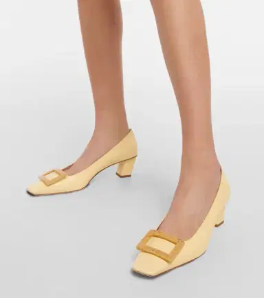 Roger Vivier Belle Vivier 45 leather pumps | Thumbnail 2