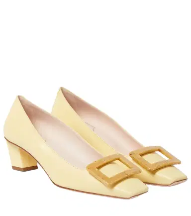 Roger Vivier Belle Vivier 45 leather pumps | Thumbnail 1