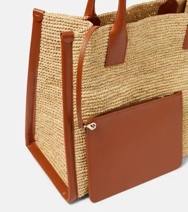 Christian Louboutin By My Side E/W Large raffia tote bag | Thumbnail 3